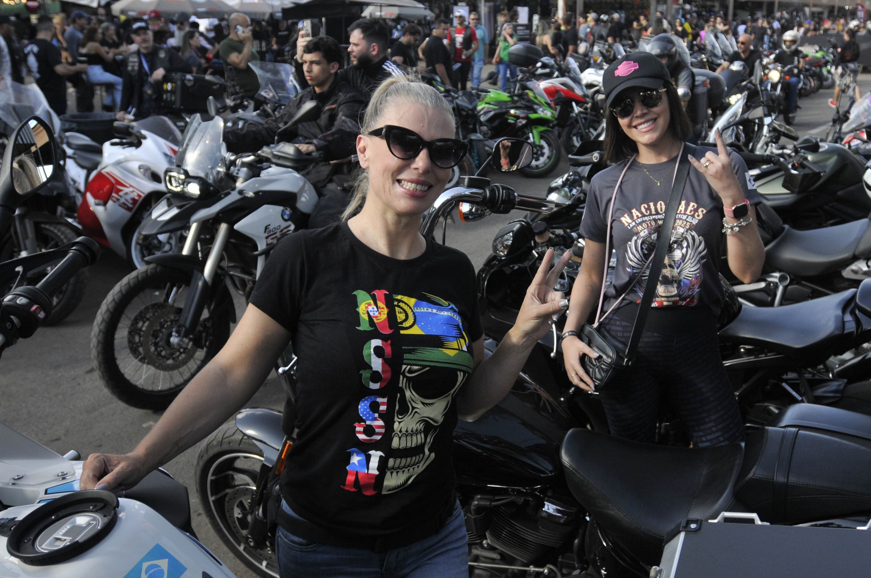 Andressa Jensen e Tatiane Scharf: participação feminina