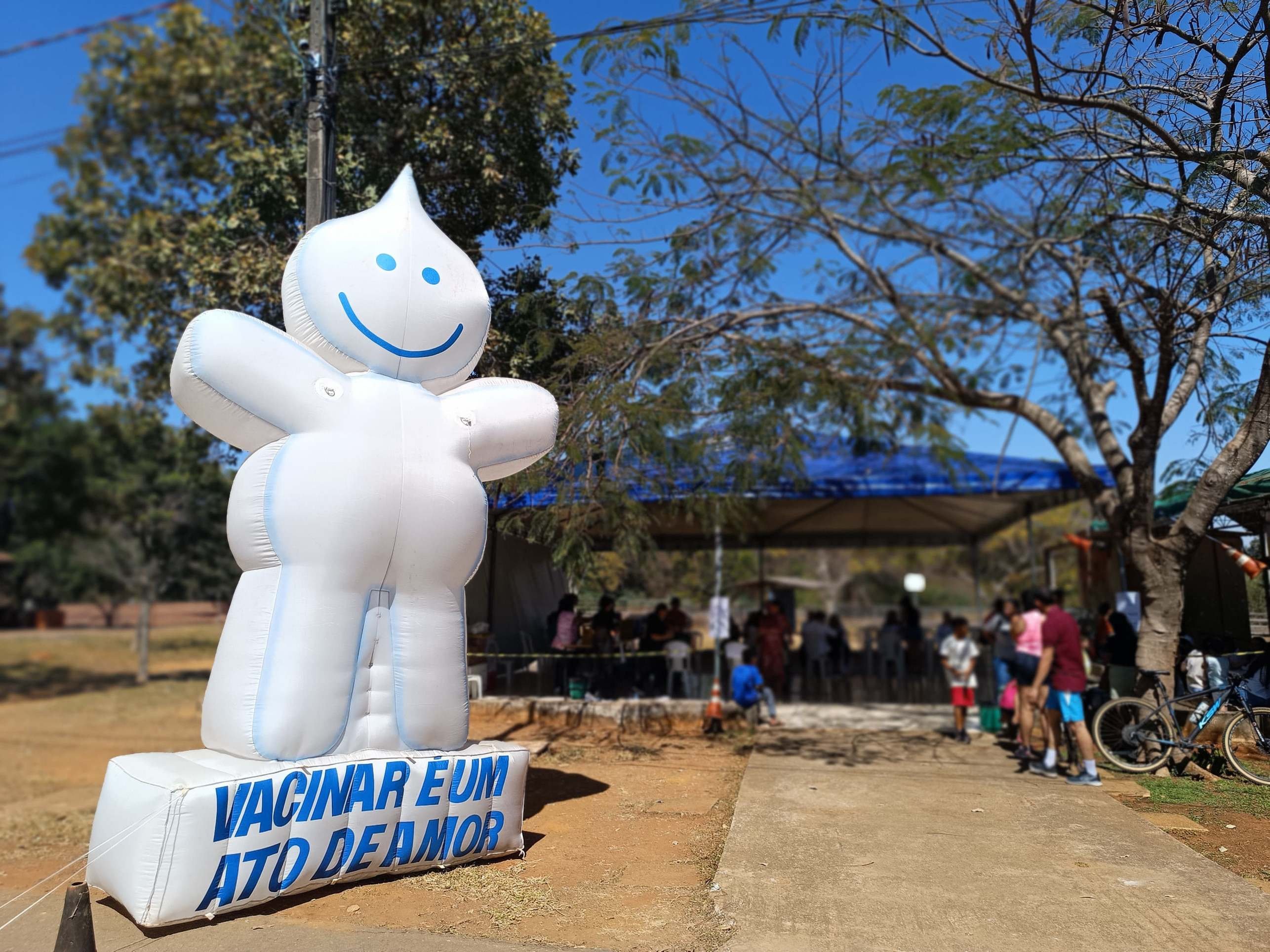 Zoo recebe posto de vacinação durante o final de semana