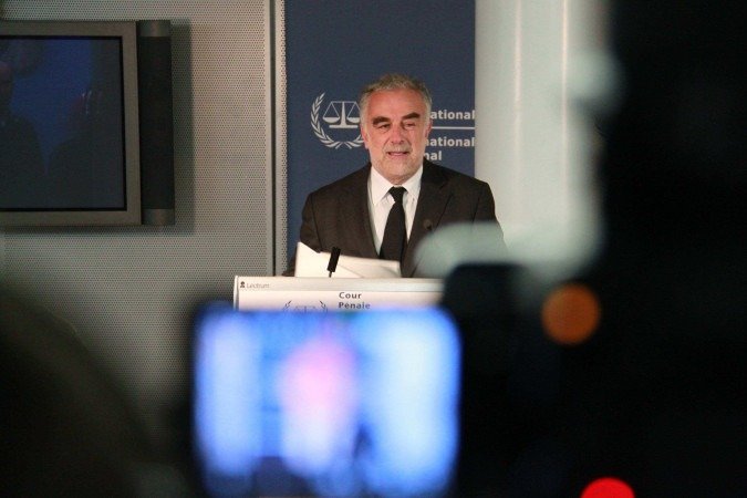 Luis Moreno Ocampo, promotor do Tribunal Penal Internacional, em Haia -  (crédito: Divulgação/ICC-CPI)