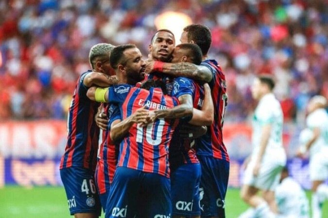 Bahia, na fonte Nova, anula as investidas do Juventude e vence mais uma no Brasileirão. Festa e G4! -  (crédito: Fotos: Rafael Rodrigues/EC Bahia)