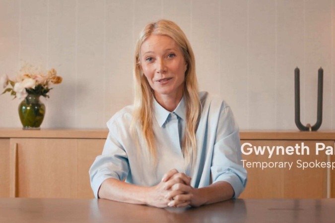 A escolha de Paltrow como porta-voz da Astromer chamou atenção pela ironia sutil.  -  (crédito: Reprodução/Redes Sociais)