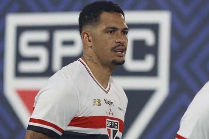 LUCIANO - Teve boa movimentação e deu boa assistência para Arboleda. No entanto, bateu mal e perdeu pênalti - Nota 6,5 - Rubens Chiri/São Paulo