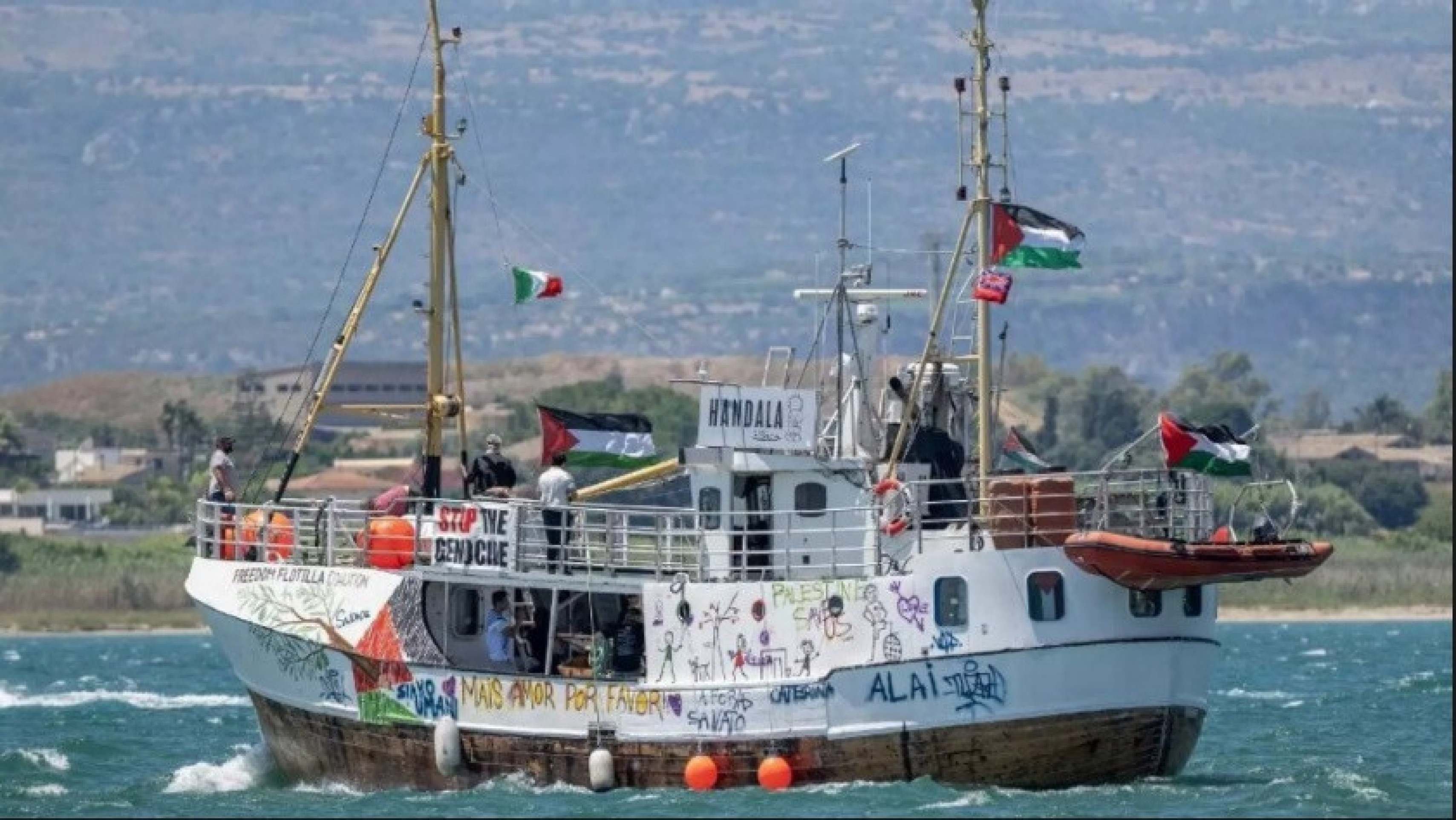 Israel intercepta mais um barco com ajuda humanitária para Gaza