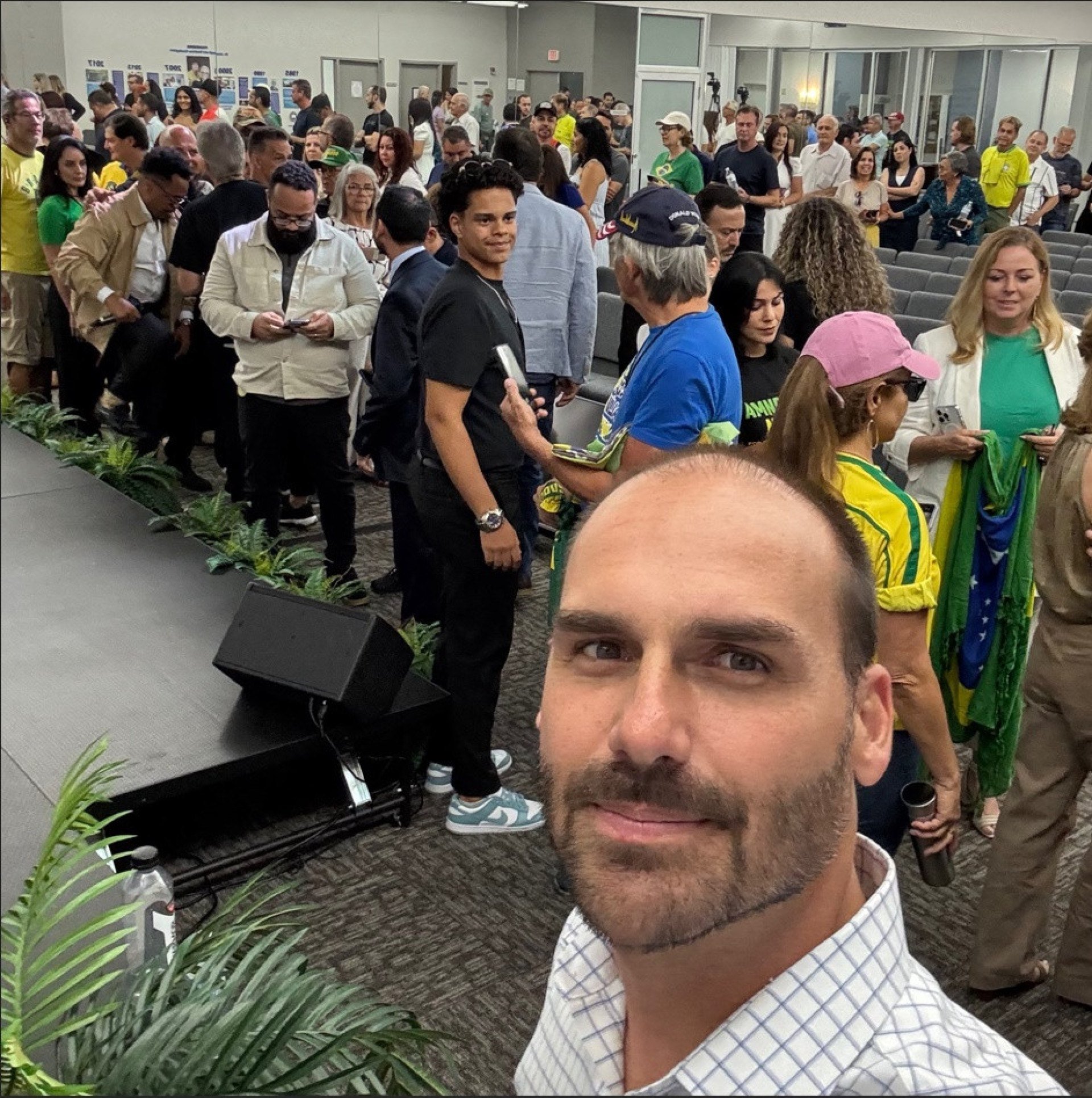 Eduardo Bolsonaro na Cúpula Conservadora