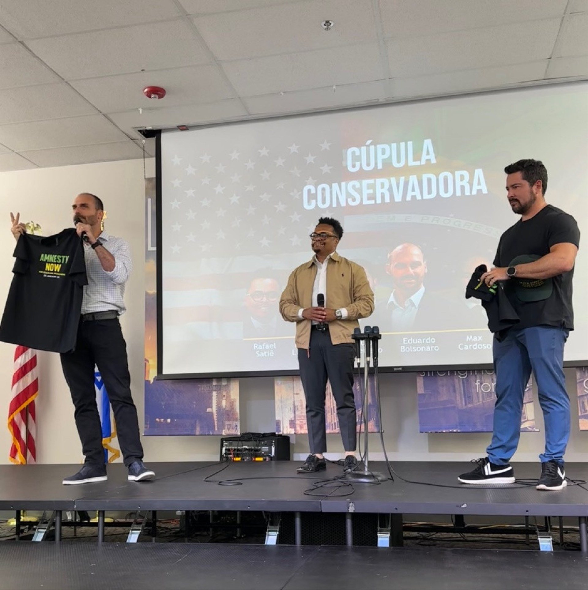 Eduardo Bolsonaro na Cúpula Conservadora