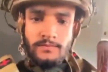O contato sobre a morte veio por meio de um soldado brasileiro, colega de brigada de Gabriel -  (crédito: Reprodução/Redes Sociais)