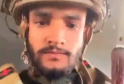 O contato sobre a morte veio por meio de um soldado brasileiro, colega de brigada de Gabriel -  (crédito: Reprodução/Redes Sociais)