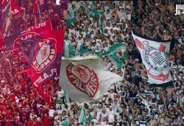 Fotos: Adriano Fontes/Flamengo Cesar Greco/ Palmeiras Rodrigo Coca/Agência Corinthians