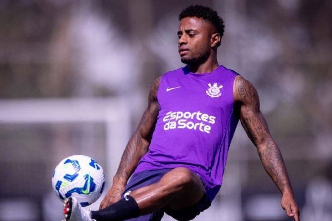 Palacios seguirá treinando no Corinthians enquanto sua situação não for resolvida - (crédito: Foto: Rodrigo Coca/Agência Corinthians) Palacios seguirá treinando no Corinthians enquanto sua situação não for resolvida - (crédito: Foto: Rodrigo Coca/Agência Corinthians)