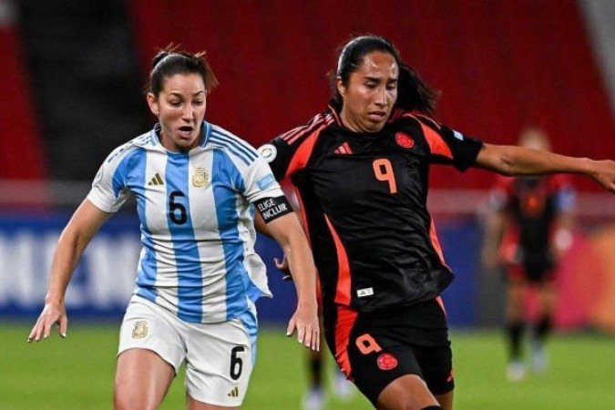 Argentina e Colômbia fazem duelo equilibrado e decisido nos pênaltis. Deu as colombianas - (crédito: Foto: Staff Images/ Conmebol) Argentina e Colômbia fazem duelo equilibrado e decisido nos pênaltis. Deu as colombianas - (crédito: Foto: Staff Images/ Conmebol)