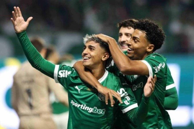 Facundo Torres vive fase artilheira no Palmeiras - (crédito: Foto: Cesar Greco/Palmeiras) Facundo Torres vive fase artilheira no Palmeiras - (crédito: Foto: Cesar Greco/Palmeiras)