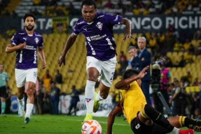 Ceará busca contratação de atacante da LDU -  (crédito: Foto: divulgação LDU)