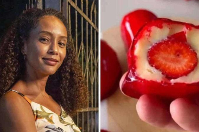 Vale Tudo: morango do amor viraliza em novela - (crédito: Reprodução TV Globo/Instagram ) Vale Tudo: morango do amor viraliza em novela - (crédito: Reprodução TV Globo/Instagram )