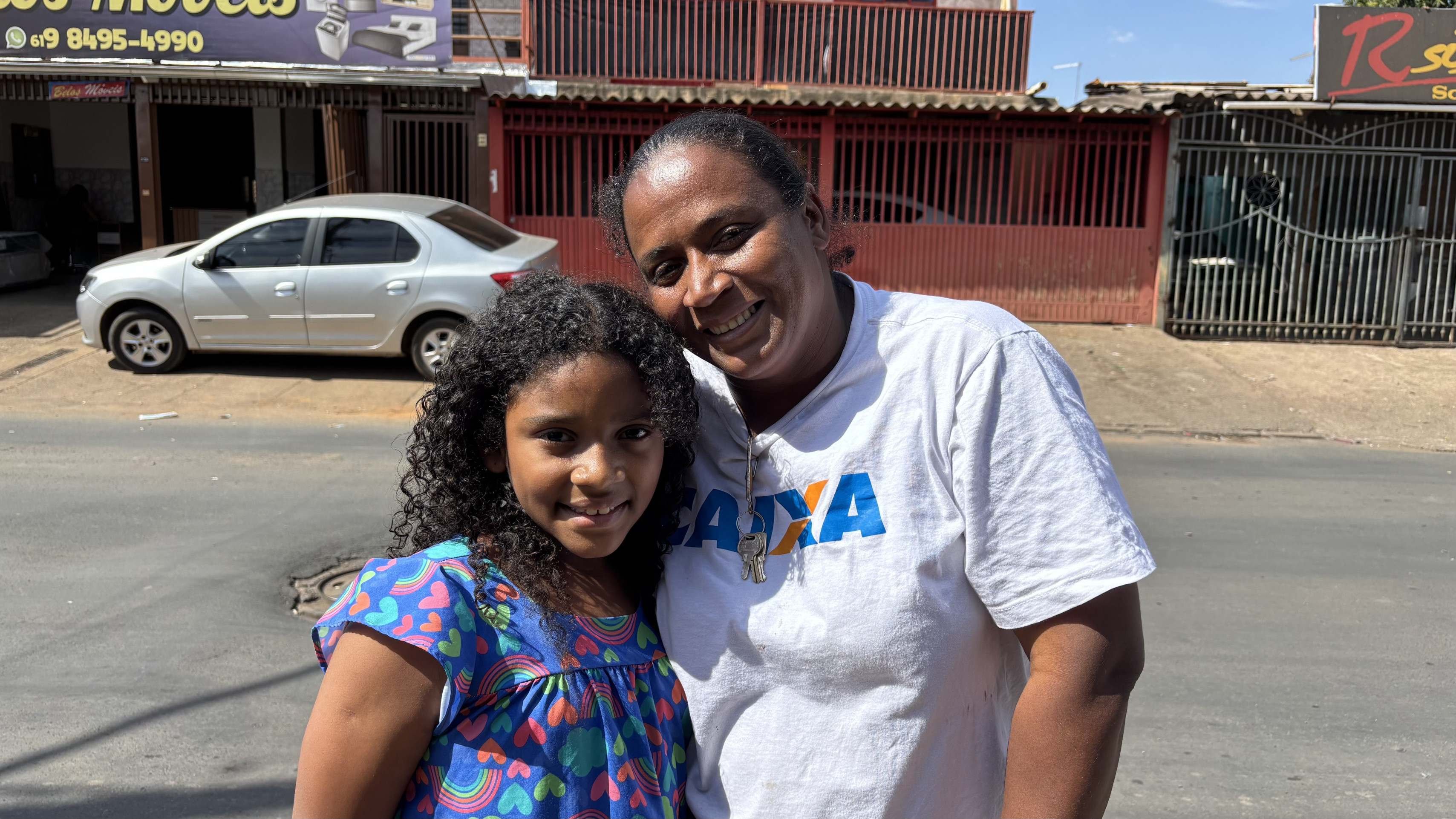  Luciana Pereira tem 22 anos morando no Recanto e não se arrependeu de ter se mudado.