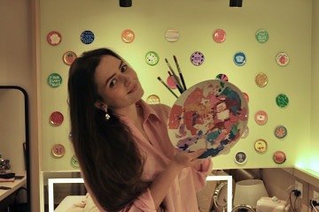 Alana transforma cores em momentos de calma 
e criatividade 