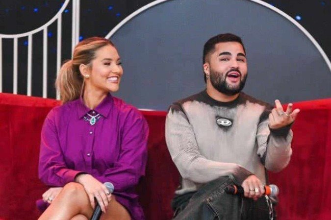 Lucas Guedez e Virginia Fonseca - (crédito: Reprodução/SBT) Lucas Guedez e Virginia Fonseca - (crédito: Reprodução/SBT)