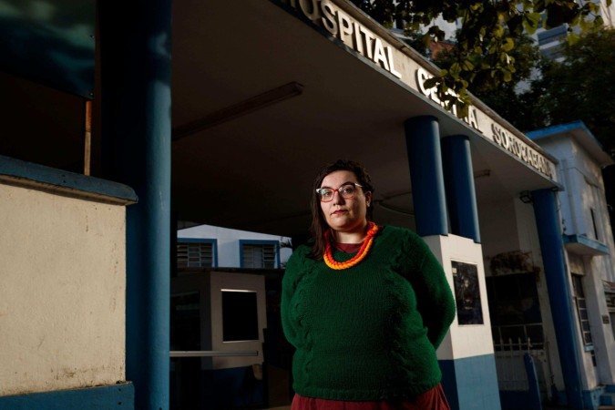 Alessandra decidiu investigar seu passado - (crédito: Caio Guatelli/BBC) Alessandra decidiu investigar seu passado - (crédito: Caio Guatelli/BBC)