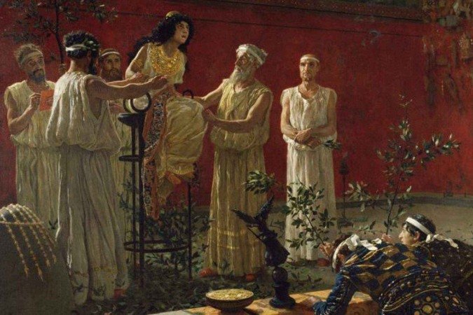 Os antigos romanos costumavam se render à tentação insaciável de apostar na sorte - (crédito: Getty Images) Os antigos romanos costumavam se render à tentação insaciável de apostar na sorte - (crédito: Getty Images)