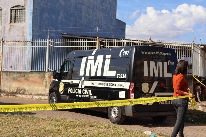  29/07/2025 Bruna Gaston CB/DA Press. Feminicídio em Samambaia
       -  (crédito:  Bruna Gaston CB/DA Press)