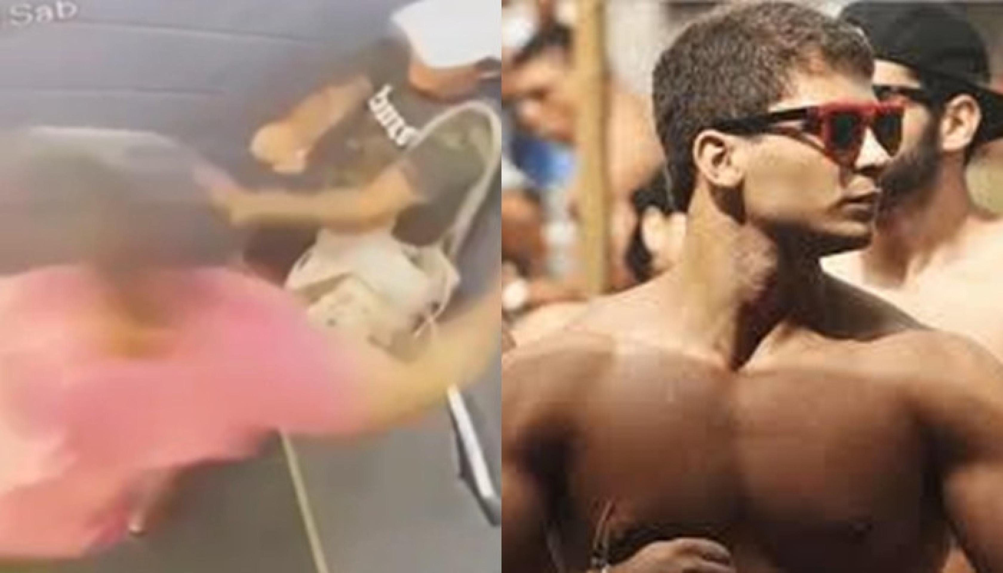 'Nunca tinha visto isso', diz porteiro que chamou polícia após ex-jogador agredir namorada com 61 socos 'Nunca tinha visto isso', diz porteiro que chamou polícia após ex-jogador agredir namorada com 61 socos