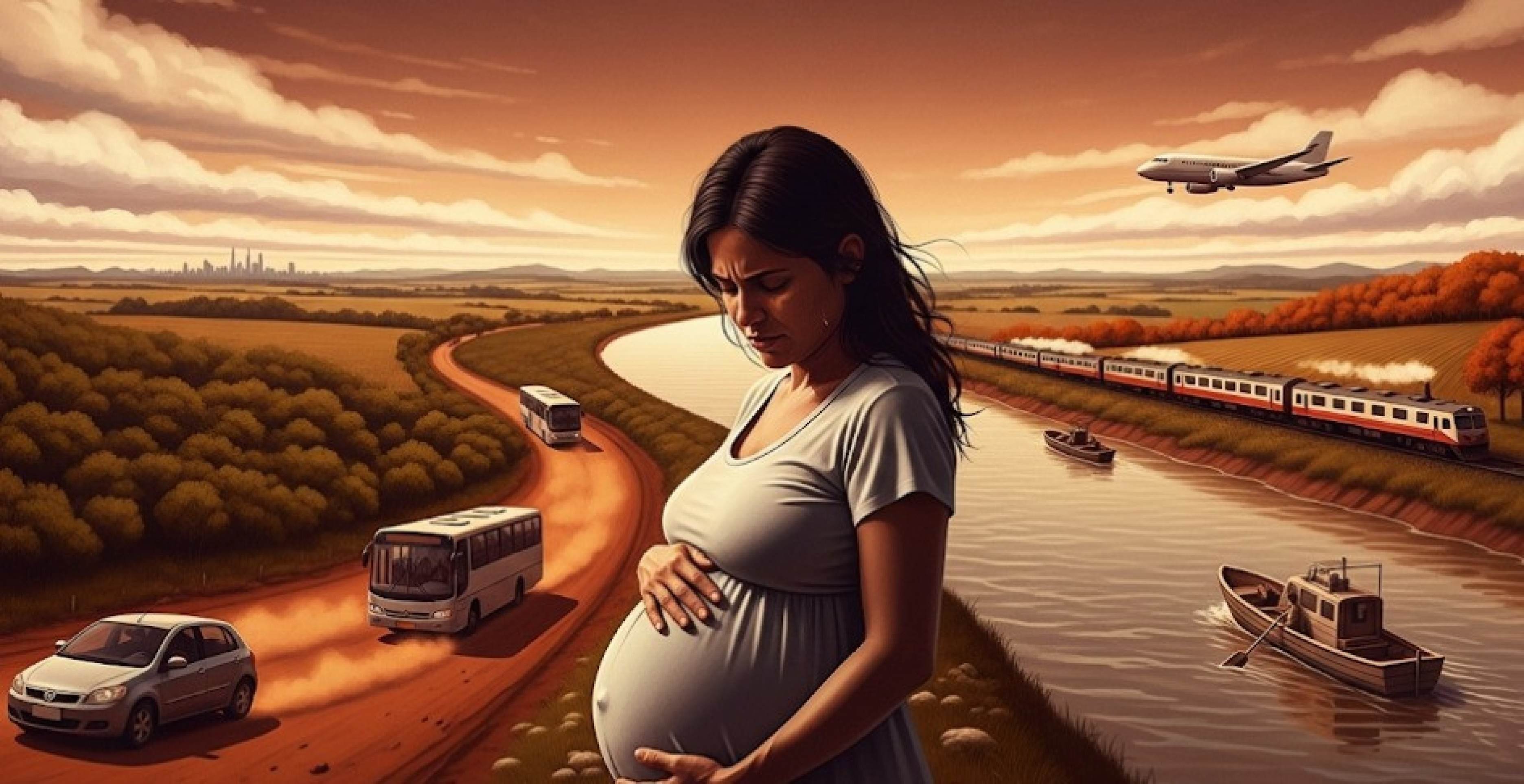 Caminhos do nascimento: falta de maternidades obriga mães a longas viagens