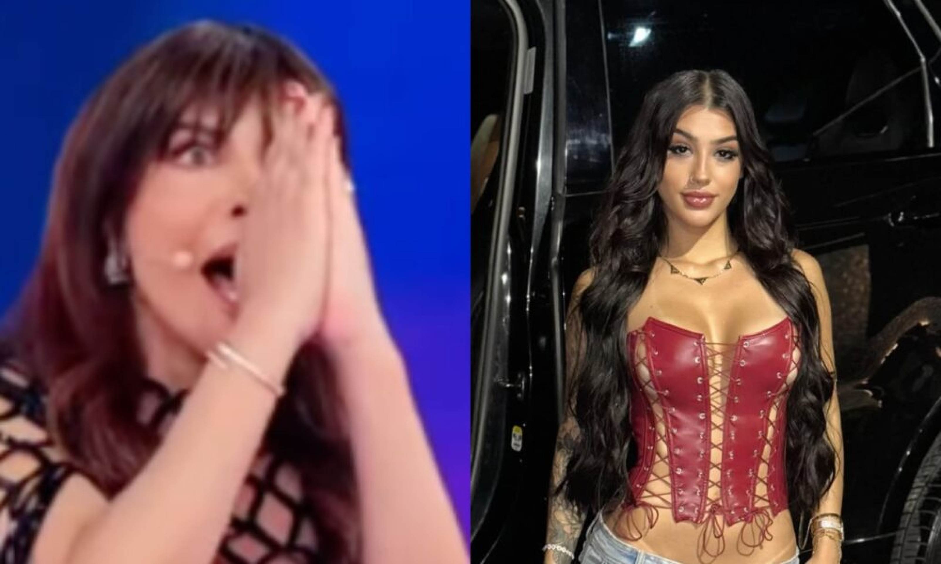 Márcia Goldschmidt detona Bia Miranda ao vivo no SBT -  (crédito: Tupi - Pablo Oliveira)
