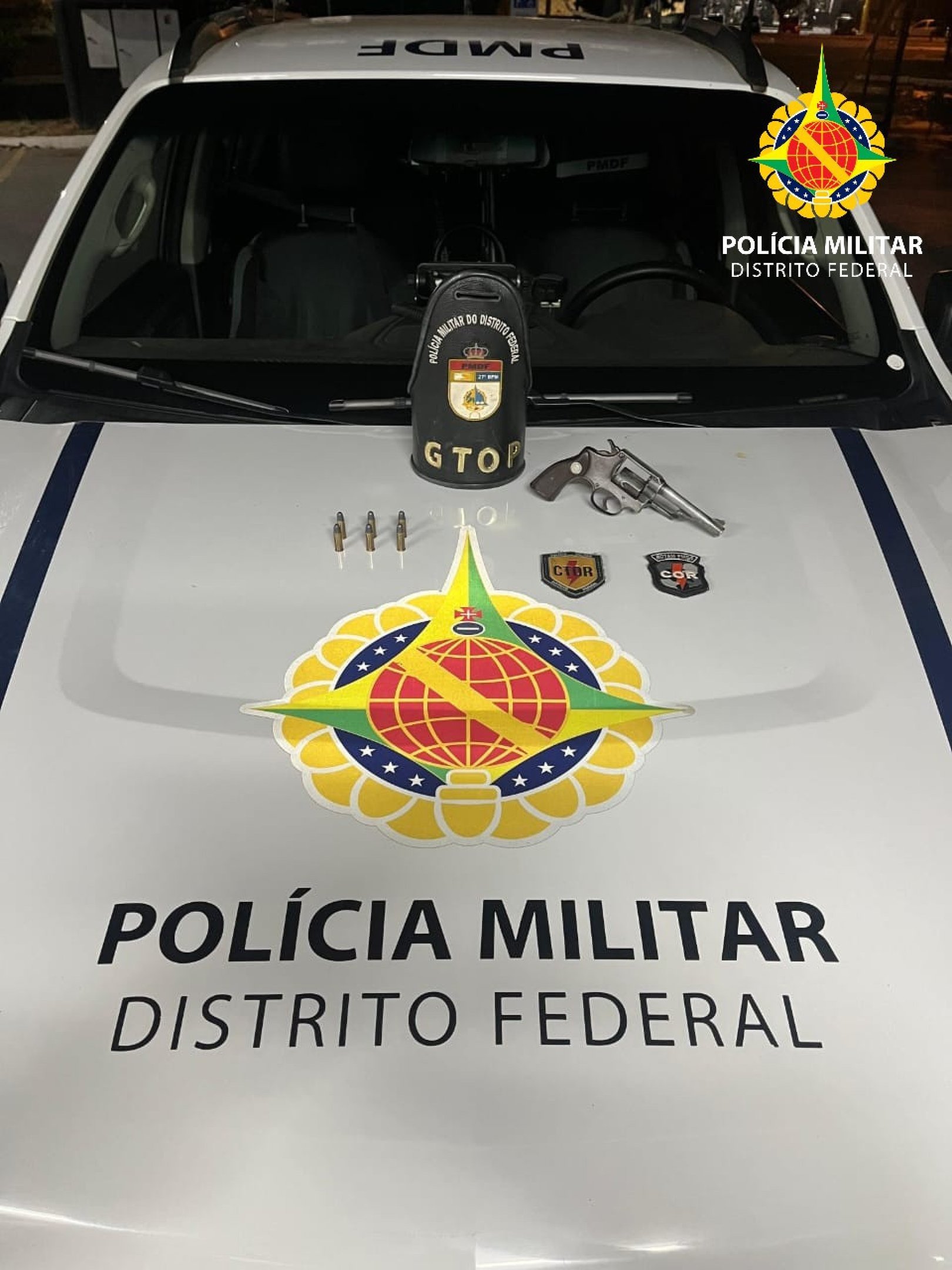 Arma é encontrada após mulher ter descontrole emocional no Recanto das Emas Arma é encontrada após mulher ter descontrole emocional no Recanto das Emas