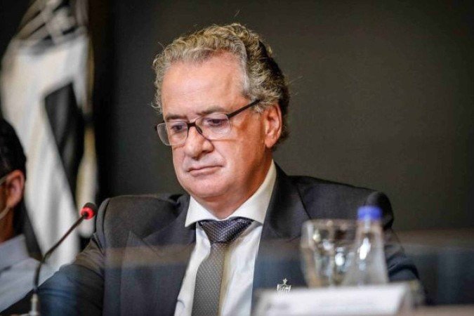 Presidente do Atlético mostra preocupação com árbitro de jogo contra o Flamengo -  (crédito: Bruno Cantini / Agência Galo / Atlético)