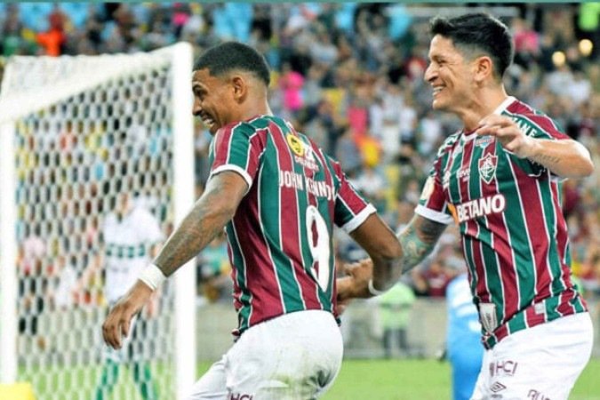 Cano e John Kennedy foram decisivos no título da Libertadores do Fluminense em 2023 - (crédito: Foto: Divulgação/Mailson Santana) Cano e John Kennedy foram decisivos no título da Libertadores do Fluminense em 2023 - (crédito: Foto: Divulgação/Mailson Santana)