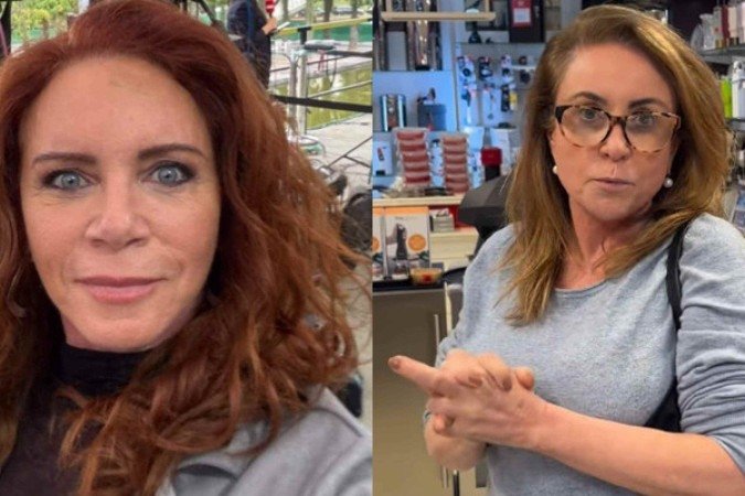 Leilane Neubarth foi agredida dentro de uma loja - (crédito: Reprodução/Redes sociais ) Leilane Neubarth foi agredida dentro de uma loja - (crédito: Reprodução/Redes sociais )