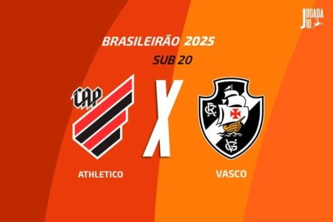 Athletico x Vasco (Sub-20): onde assistir, escalações e arbitragem -  (crédito: Arte: Jogada10)