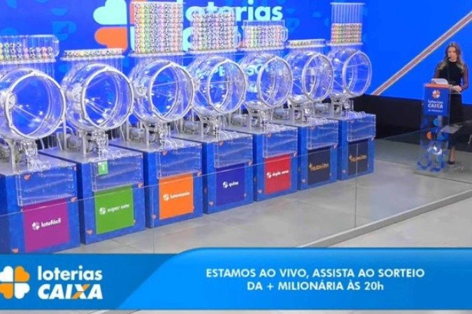 Confira o sorteio das loterias desta quarta - (crédito: Reprodução/YoutubeCaixa) Confira o sorteio das loterias desta quarta - (crédito: Reprodução/YoutubeCaixa)