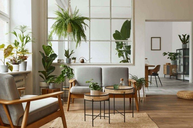 Plantas na decoração oferecem conforto e bem-estar (Imagem: Followtheflow | Shutterstock) -  (crédito: EdiCase)