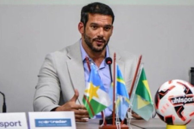 Xaud assumiu o comando da CBF em maio deste ano - (crédito: Divulgação) Xaud assumiu o comando da CBF em maio deste ano - (crédito: Divulgação)