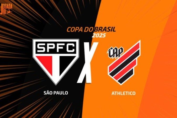 São Paulo e Athletico brigam por uma vaga nas quartas de final da Copa do Brasil - (crédito: Foto: Arte/Jogada10) São Paulo e Athletico brigam por uma vaga nas quartas de final da Copa do Brasil - (crédito: Foto: Arte/Jogada10)
