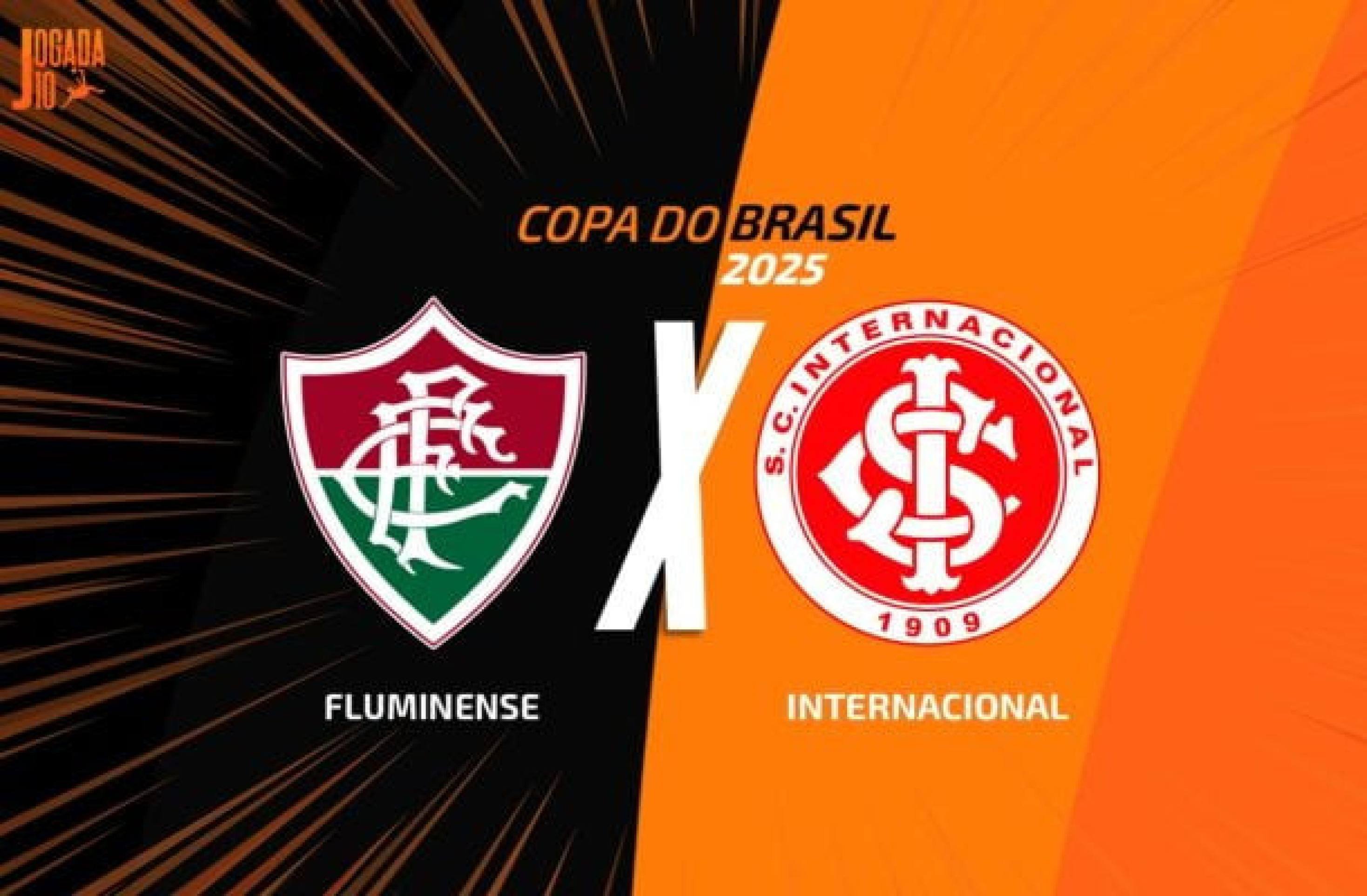 Fluminense e Internacional de enfrentam nesta 4ª feira, pela Copa do Brasil - (crédito: Foto: Arte Jogada10) Fluminense e Internacional de enfrentam nesta 4ª feira, pela Copa do Brasil - (crédito: Foto: Arte Jogada10)