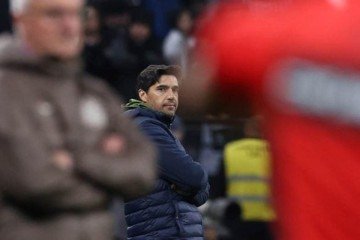 Abel Ferreira reclamou muito por conta de gol anulado -  (crédito: Foto: Cesar Greco/Palmeiras)