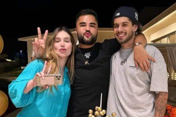 Lucas Guedez debocha de Zé Felipe - (crédito: Reprodução Instagram) Lucas Guedez debocha de Zé Felipe - (crédito: Reprodução Instagram)