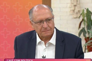 Geraldo Alckmin no Mais Você rende avalanche de memes na web -  (crédito: Reprodução TV Globo)