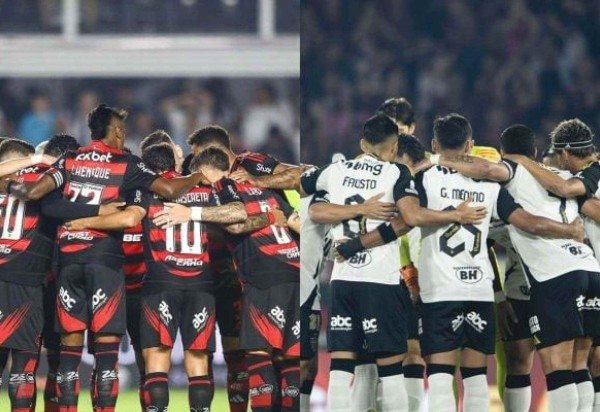 Fotos: Gilvan de Souza/Flamengo e Pedro Souza / Atlético