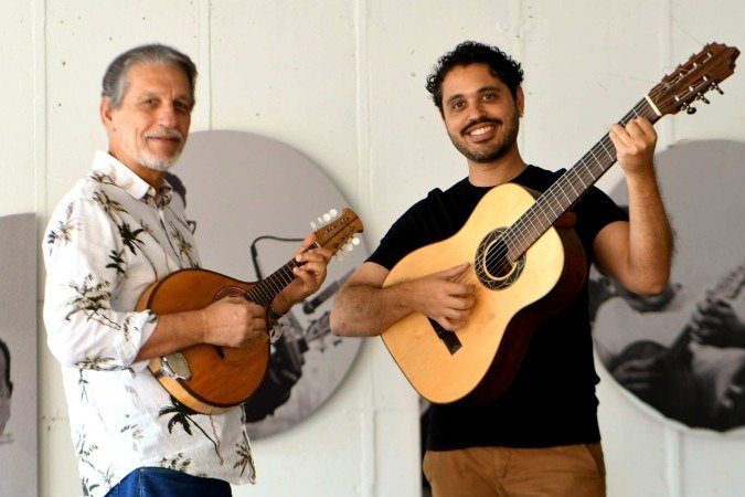 Reco do Bandolim e Henrique Neto -  (crédito:  Ed Alves CB/DA Press)