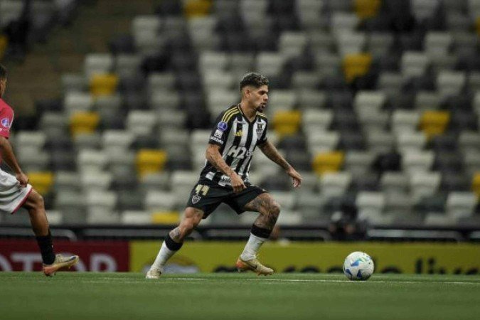 Rubens se despede do Galo - (crédito: Foto: Pedro Souza / Atlético) Rubens se despede do Galo - (crédito: Foto: Pedro Souza / Atlético)