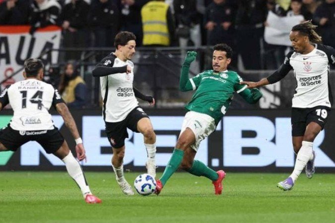 Palmeiras terá que reverter placar no Allianz Parque para seguir na Copa do Brasil -  (crédito: Foto: Cesar Greco/Palmeiras)