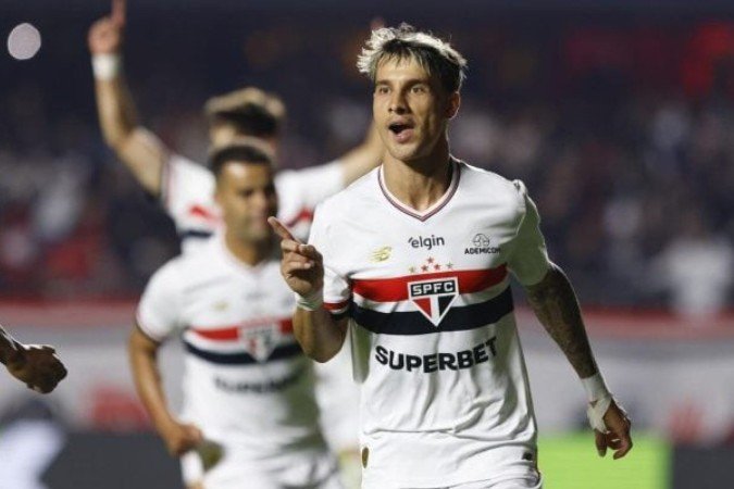 Ferreira marcou o seu sétimo gol na temporada - (crédito: Foto: Rubens Chiri/São Paulo FC) Ferreira marcou o seu sétimo gol na temporada - (crédito: Foto: Rubens Chiri/São Paulo FC)