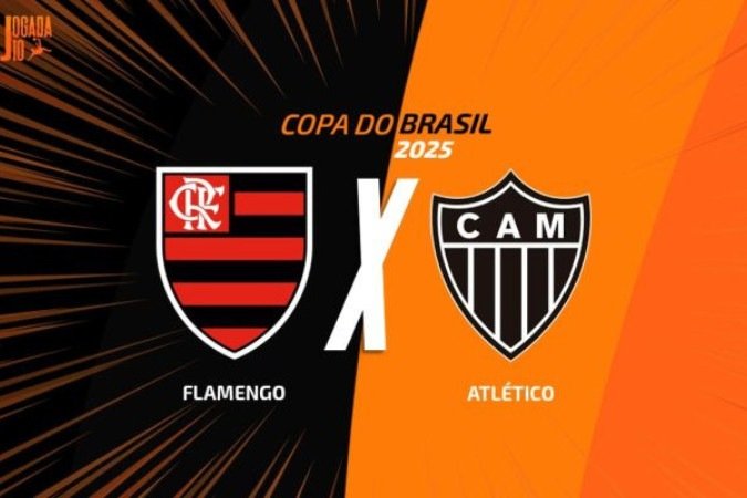 Flamengo e Atlético, pela Copa do Brasil, terá cobertura da Voz do Esporte. A narração é de Cesar Tavares - (crédito: Foto: Arte Jogada10) Flamengo e Atlético, pela Copa do Brasil, terá cobertura da Voz do Esporte. A narração é de Cesar Tavares - (crédito: Foto: Arte Jogada10)