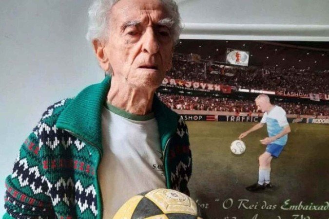 Jankel Schor era uma figura muito carismática no Maracanã - (crédito: Foto: Arquivo ) Jankel Schor era uma figura muito carismática no Maracanã - (crédito: Foto: Arquivo )