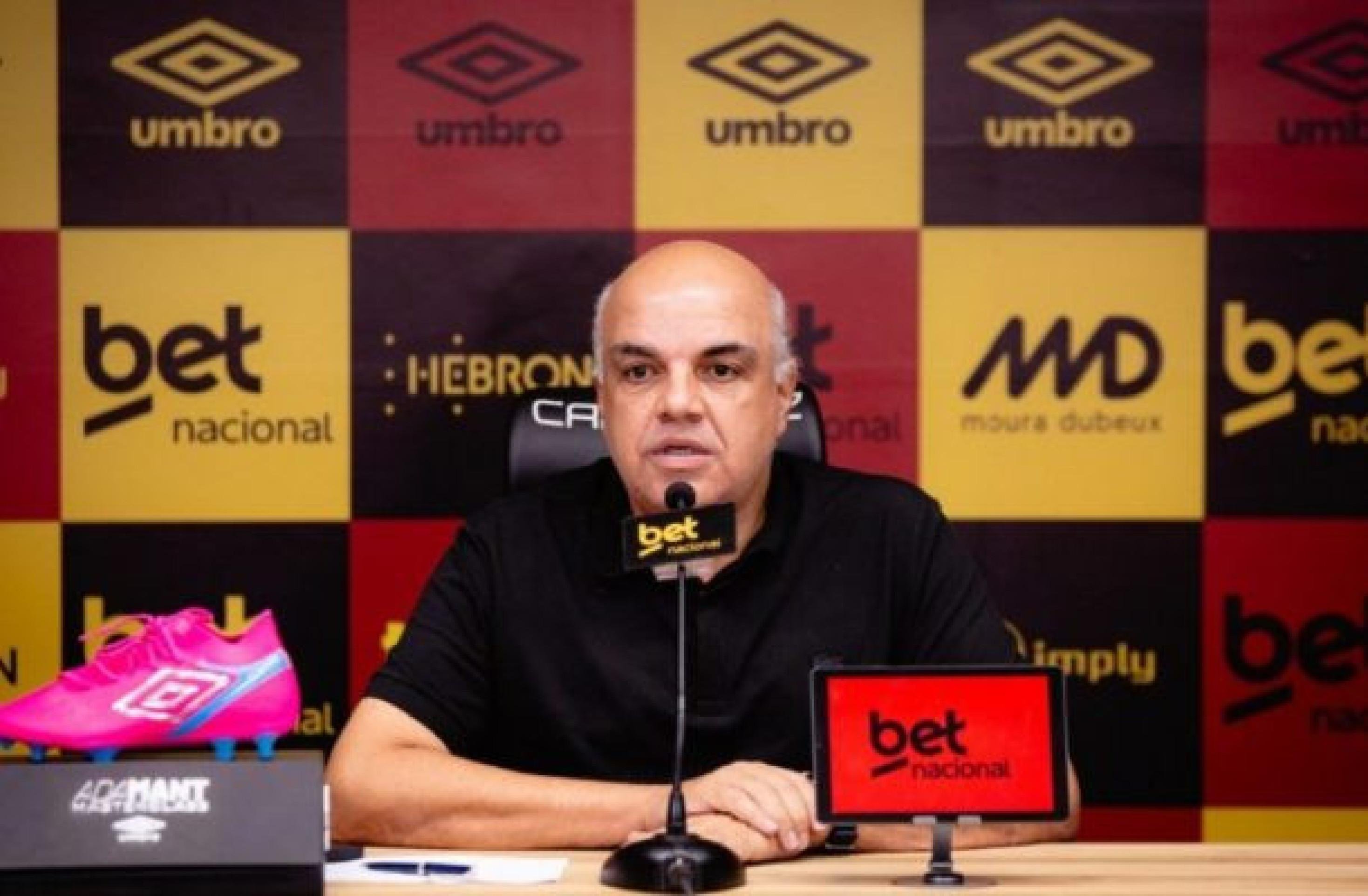 Presidente do Sport pede desculpas à torcida, admite erros e avisa: ‘Não vamos nos entregar’