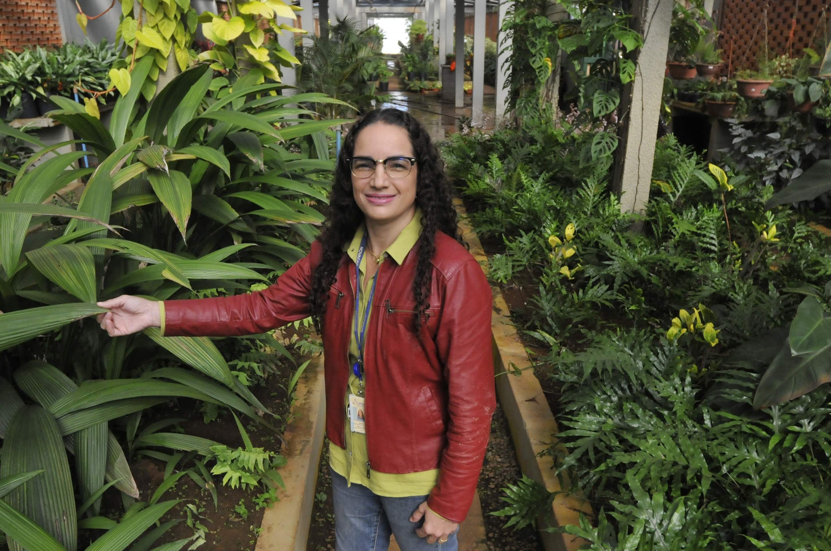 Janaína González está à frente dos viveiros há oito anos