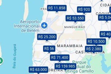 Hospedagem cara tornou-se motivo de críticas e piadas nas redes sociais -  (crédito: Reprodução/Redes sociais)