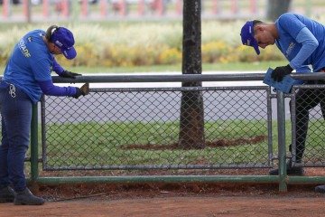 O Renova/DF é uma iniciativa de capacitação profissional aliada à recuperação de espaços públicos -  (crédito: JOEL RODRIGUES/Divulgação)